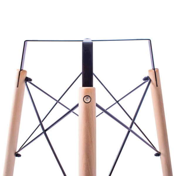 Stół jadalny Aga 60 cm Czarny