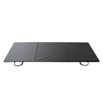 Mata składana Aga 180x60x3 cm Czarna