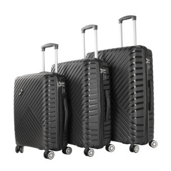 Zestaw walizek podróżnych Aga Travel MR4677 czarny