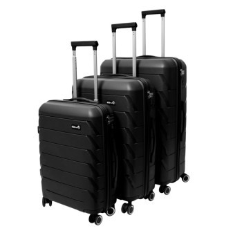 Zestaw walizek podróżnych Aga Travel MR4675 czarny