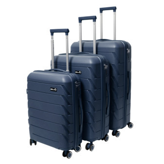 Zestaw walizek podróżnych Aga Travel MR4675 Ciemnoniebieski