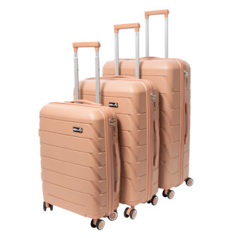Zestaw walizek podróżnych Aga Travel MR4675 Beżowy