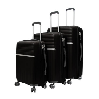 Zestaw walizek podróżnych Aga Travel MR4679 Czarny