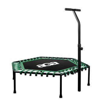 Trampolina Aga FITNESS 130 cm Zielona + uchwyt