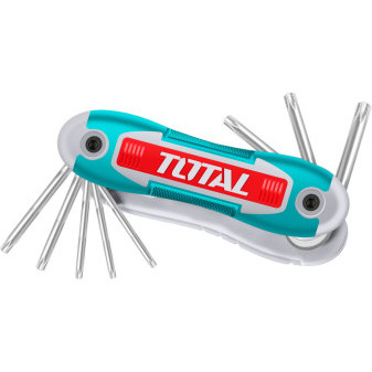 Klucze TORX, zestaw 8, CrV
