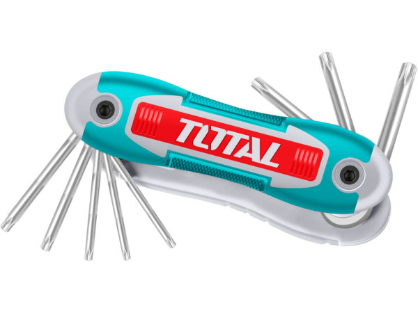Klucze TORX, zestaw 8, CrV