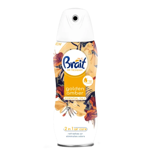 Odświeżacz powietrza Brait Dry o zapachu Golden Amber 300ml