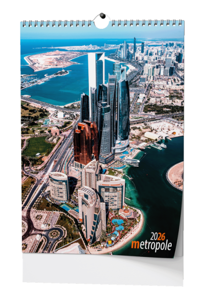 Kalendarz ścienny - Metropolis - A3
