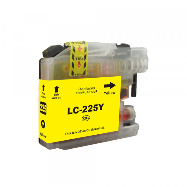 Alternatywny kolor X LC-225Y XL, żółty dla Brother 4120/4420/5620, 15ml