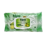 Kipa chusteczki nawilżane limonkowe 120 szt