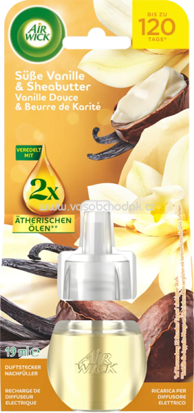 AIR WICK 19ml Zapach wanilii i masła shea