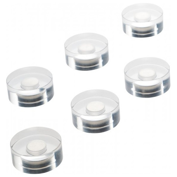 Magnesy Magnetoplan Design Akryl 25 mm (6 szt.)
