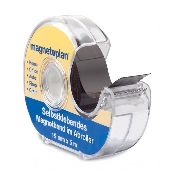 Taśma magnetyczna Magnetoplan 5 mx 19 mm, samoprzylepna