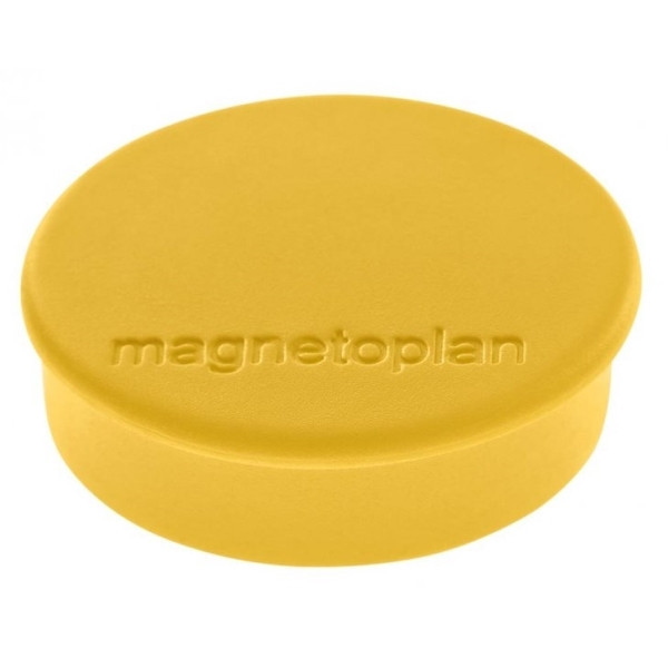 Magnesy Magnetoplan Discofix standardowe 30 mm żółte
