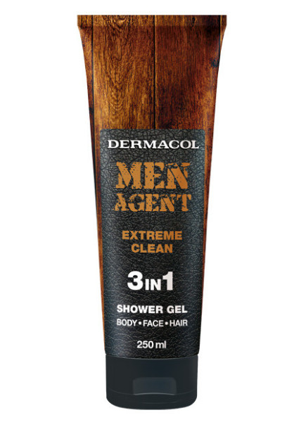 DERMACOL Men Agent Extreme Clean żel pod prysznic 3 w 1 250ml