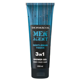 DERMACOL Men Agent Gentleman Touch żel pod prysznic 3 w 1 250ml