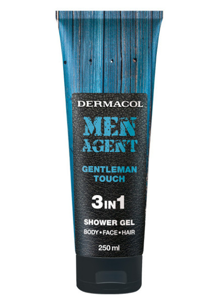 DERMACOL Men Agent Gentleman Touch żel pod prysznic 3 w 1 250ml