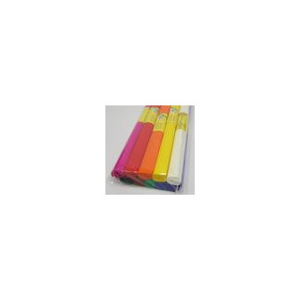 Papier krepowy MIX 10 kolorów 0,5x2m 28 g/m2