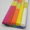 Papier krepowy MIX 10 kolorów 0,5x2m 28 g/m2