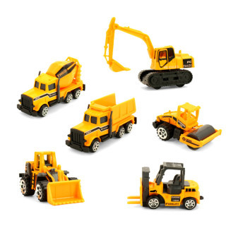 Aga4Kids Truck z samochodami budowlanymi