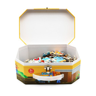 Aga4Kids Puzzle dla dzieci Plac budowy 130 elementów