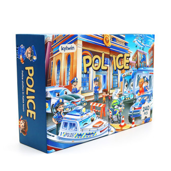 Aga4Kids Puzzle dziecięce Policja 240 elementów