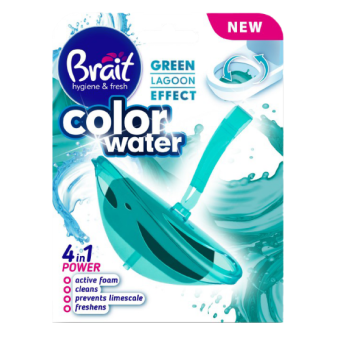 Zasłona WC Brait Color Water 40g Green Lagoon