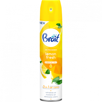 Odświeżacz powietrza BRAIT 300ml Świeża cytryna - Lemon Fresh