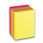 CONCORDE Blok karteczek samoprzylepnych pastel, 51x38mm, 5x60 kartek, A0989