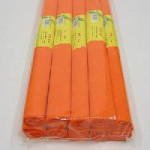 Papier krepowy pomarańczowy 0,5x2m C06 28 g/m2