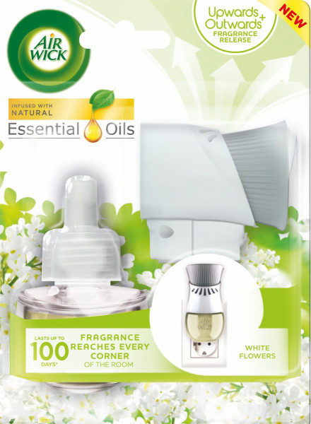 Air Wick Complete 19ml Elektryczne białe kwiaty frezji