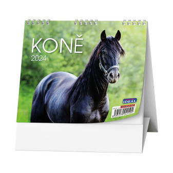 Kalendarz na biurko - IDEAL - Konie