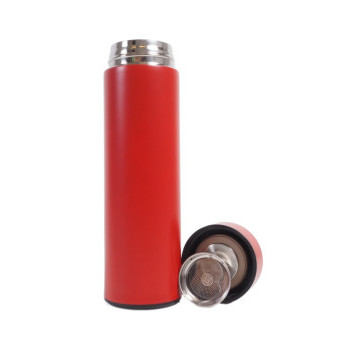 Termos Aga z termometrem 500 ml czerwony