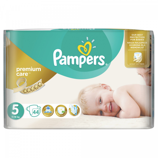 Pampers Premium Care 5 Junior, 11-18kg 44 szt