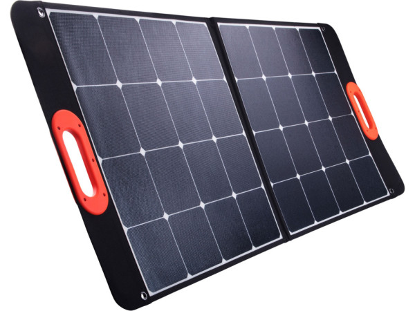 panel słoneczny, ładowalny, składany, MC4, USB, 100 W