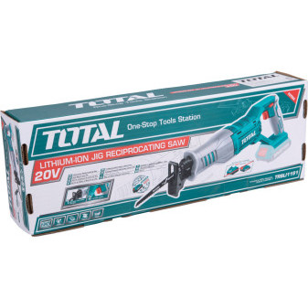 Piła szablasta, 20 V Li-ion, 2000 mAh, 2 brzeszczoty, bez akumulatora i ładowarki