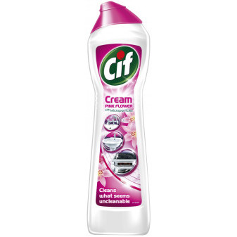 Piasek w płynie Cif 500 ml Różowy kwiat