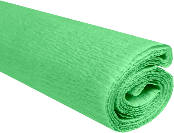 Papier krepowy zieleń pistacjowa 0,5x2m C28 28 g/m2