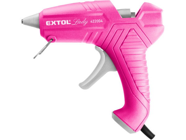 pistolet do kleju na gorąco, ?11mm, 40W, różowy, EXTOL LADY