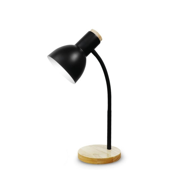 Lampa stołowa Platinet Marma, 1xE27, 40W, czarna