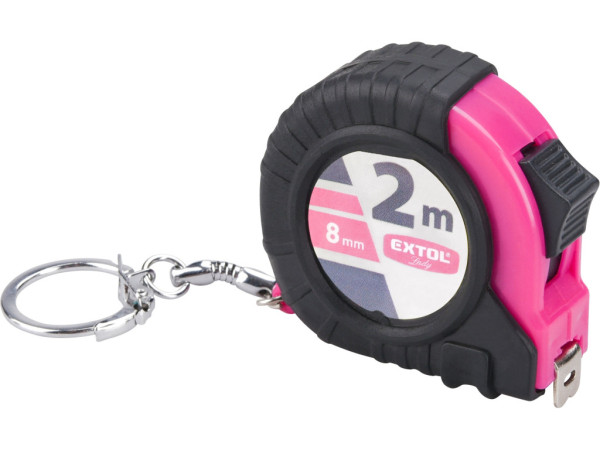 POSK. ETYKIETA taśma miernicza, 2m, szerokość taśmy 8mm
