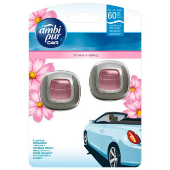 Odświeżacz powietrza AmbiPur Samochód 2x2ml Jaguar Kwiaty i Wiosna