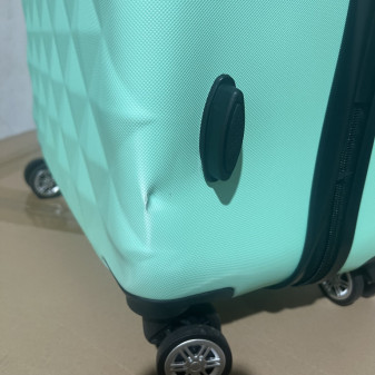 Aga Travel Walizka podróżna Turkusowa, rozmiar L CZ284