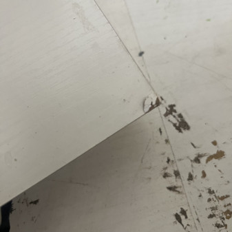Półka ścienna Aga 100x23,5 cm Biała DAZ883
