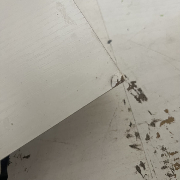 Półka ścienna Aga 100x23,5 cm Biała DAZ883