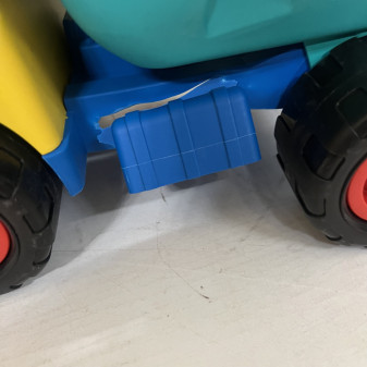 Aga4Kids Wywrotka Żółto-Niebieska 2DZ065