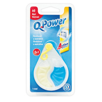 Q power do zmywarek - Odświeżacz zapachowy 2 w 1, 1 szt