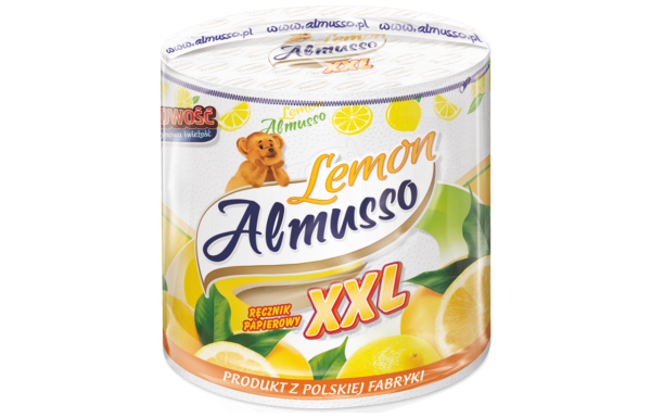 Ręcznik papierowy / ręcznik Almusso XXL LEMON, 1szt w opakowaniu