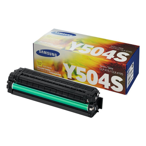 Oryginalny toner Samsung CLT-Y504S/ELS czarny do CLP 1800 stron.