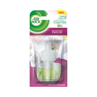 AIR WICK odświeżacz powietrza 19ml wkład Satin and Lily Smooth Satin&Moon Lilly